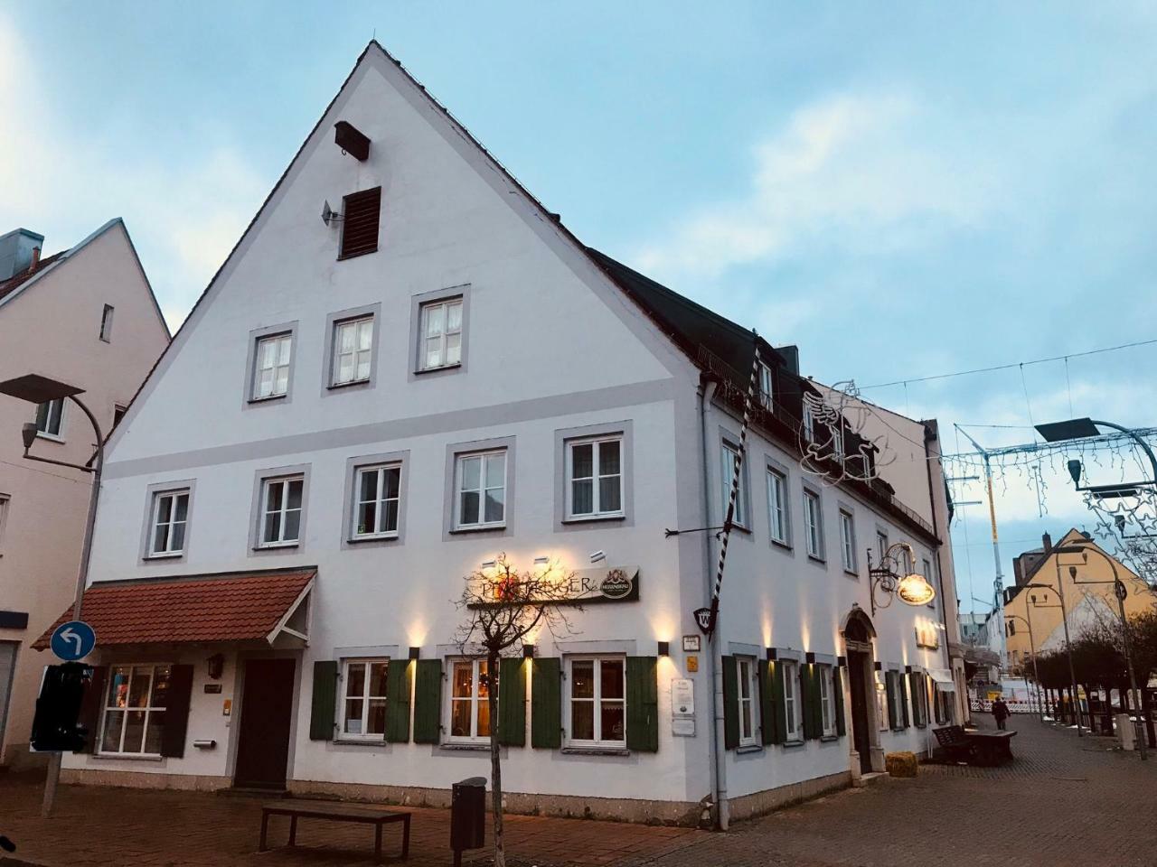 נויבורג אן דר דונאו Gasthaus Pfafflinger מראה חיצוני תמונה